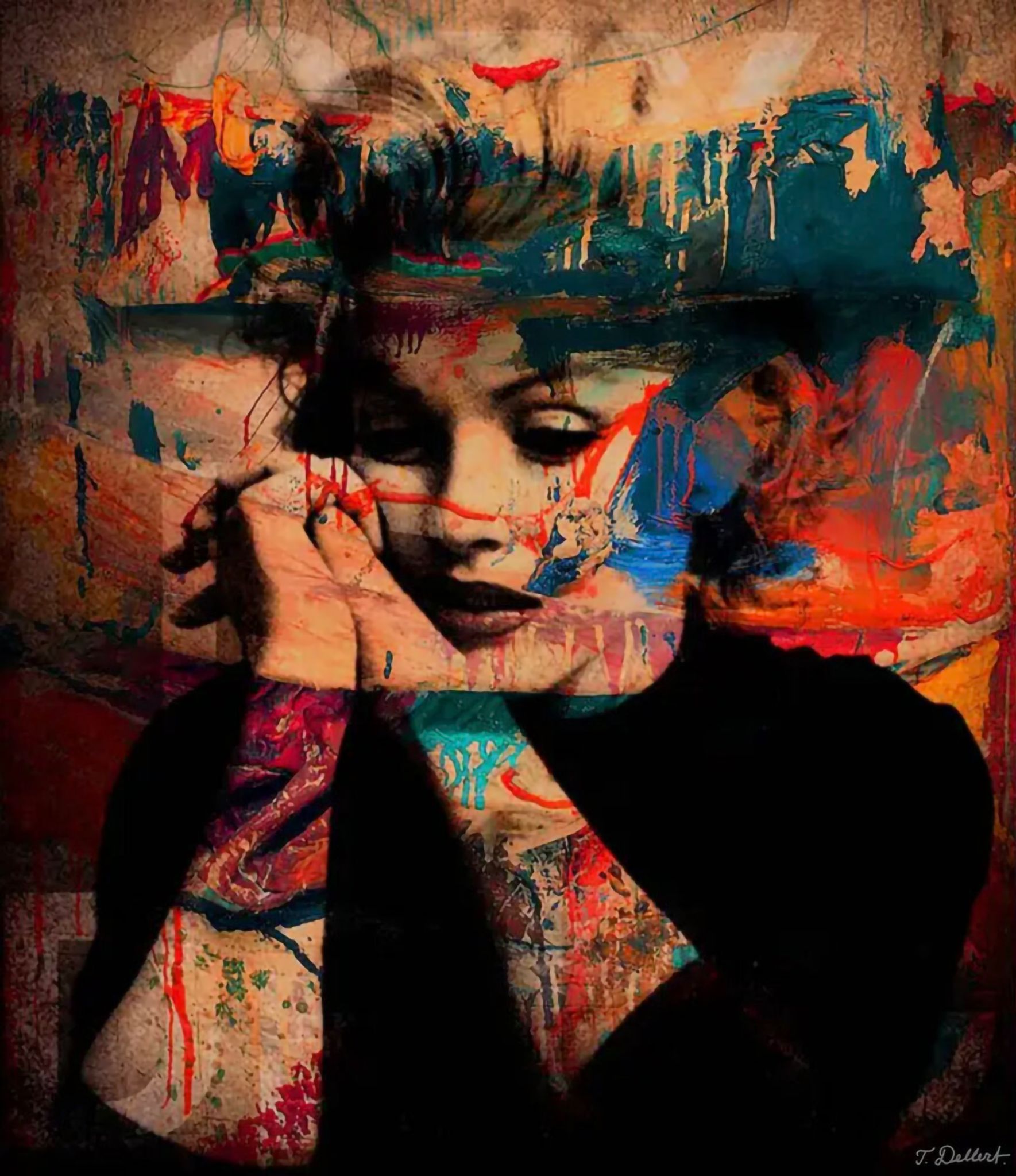 Painted Over Marilyn 